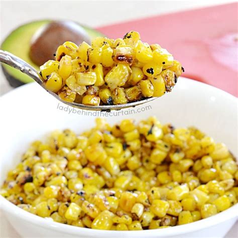 Stove Top Pan Roasted Corn Recipe Recipe Corn Recipes Side Dishes