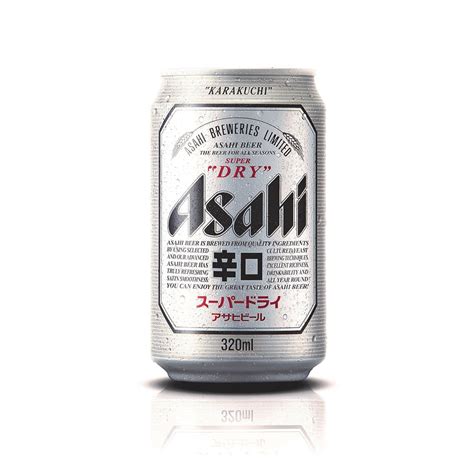 Asahi Super Dry Cans 320ml X 24 Cans Whiskymy