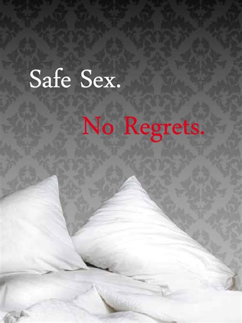 Safe Sex No Regrets Pdf Safe Sex Sexually Transmitted Infection