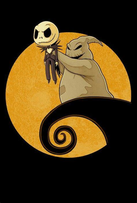 Jack Skellington And The Oogie Boogie Man Re Enact The Scene From The