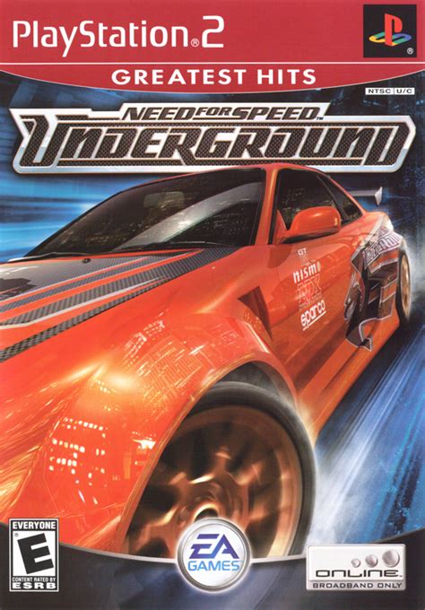 Need For Speed Underground Cover Or Packaging Material Mobygames