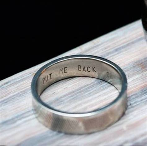 It's important to choose a wedding ring as unique as you are—one that also looks great and fits your lifestyle. Pin by Ann Brid on Wedding Ideas | Engraved wedding rings ...