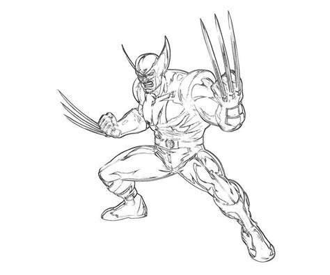 Download cat coloring sheets for free. Coloring Pages Wolverine - Coloring Home