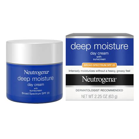 Neutrogena Deep Moisture Day Cream With Sunscreen Spf 20 225 Oz