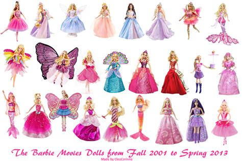 All The Bms Dolls Barbie Movies Photo 32738388 Fanpop