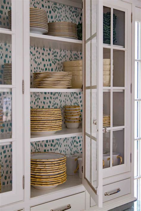 Transform Your Kitchen With Wallpaper Cabinets Kitchen Cabinets