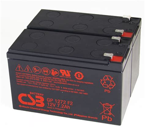 Csb Gp1272f2 Vrla Batteries X 2 Mds Battery