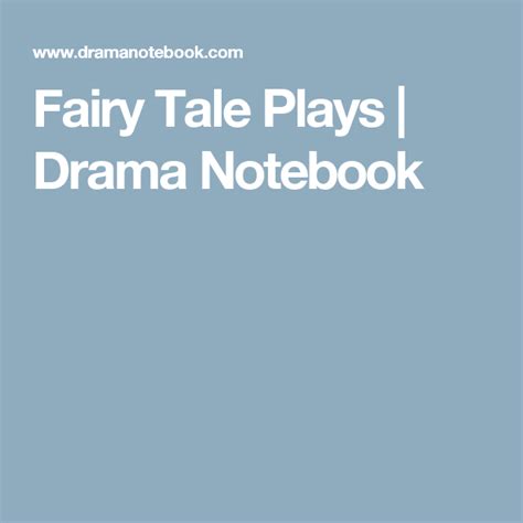 Fairy Tale Play Scripts For Schools Royalty Free Drama Games For Kids