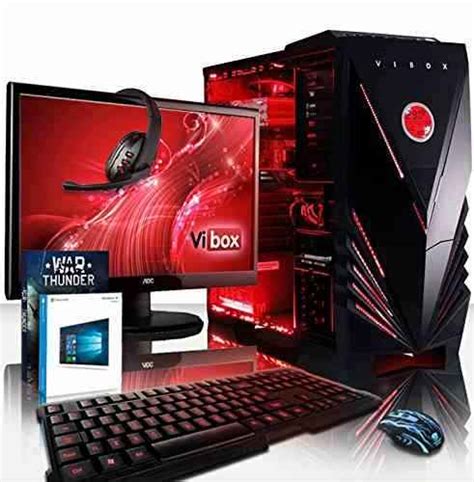 Vibox Vbx Pc 4947 Apache Paket 9 546 Cm 215 Zoll Gaming Desktop Pc