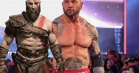 Fanart Revela Cómo Se Vería Dave Bautista Como Kratos En El Live Action