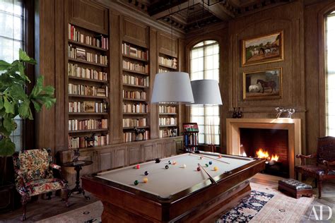 14 Beautiful Billiard Rooms Where You Can Play In Style Pool Table Room Billiards Room Decor