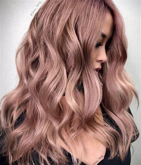 Beautiful Rose Gold Hair Color Ideas Longhaircolor Hair Color My XXX