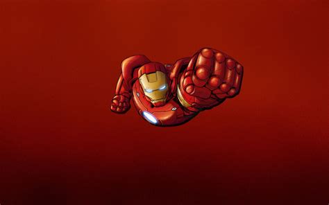 Iron Man Red Wallpapers Wallpaper Cave