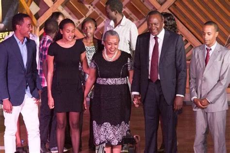 vivianne wandera, standard dressed in a white strapless gown, june ruto was a stunner. Uhuru Kenyatta Family Photos - From Wedding To Date Tuko.co.ke