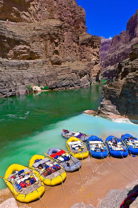Confluence Of The Colorado River And Havasu Creek Whitewater Rafting