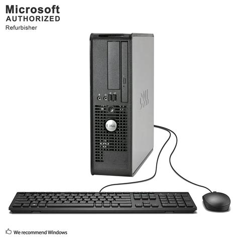 Refurbished Dell 780 Small Form Factor Desktop Pc With Intel Core 2 Duo