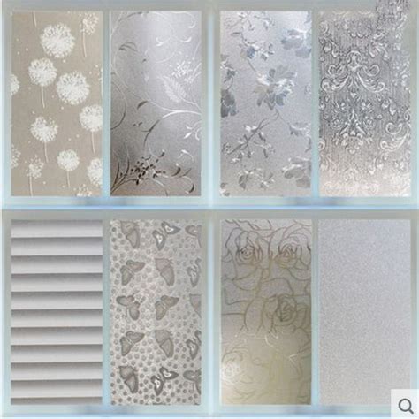 waterproof pvc privacy frosted home bedroom bathroom window sticker glass film unbran