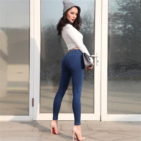 Sexy Jeans Skinny Denim Pencil Pants Women Hot Jeans Casual Trousers