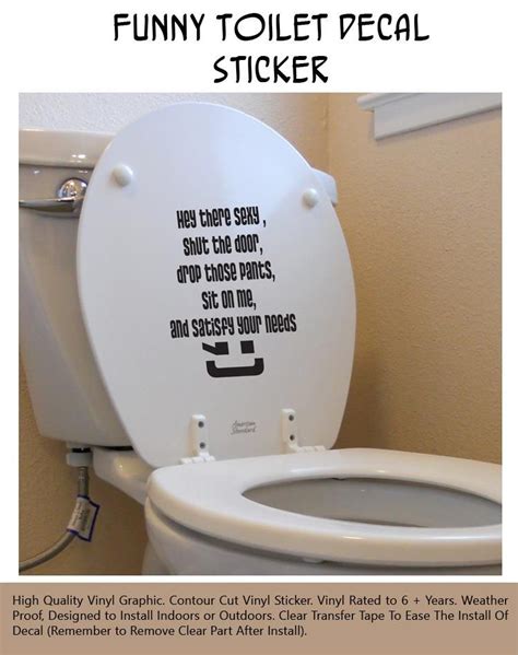 top ten toilet stickers you should have in your bathrooms toilet toilet decals toilet rules