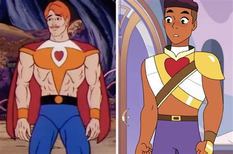 Heres What The New She Ra Characters Look Like Compared To The 80s