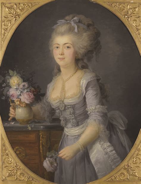 1781 Probable Exhibit Date Adélaïde Genet Madame Auguié Sister Of