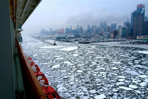 Stunning Photos An Ice Filled New York Harbor In Winter Wendy Perrin