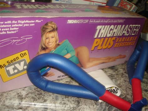 Vintage Original THIGHMASTER Plus Suzanne Somers Muscle Toner In Box