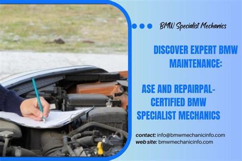 Discover Expert Bmw Maintenance Ase And Repairpal Certified Bmw