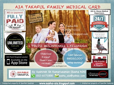Ccb (asia) aia credit card now brings you premium free annual insurance plan and exciting rewards. Sasha AIA : AIA Public Takaful Consultant: Family Medical ...