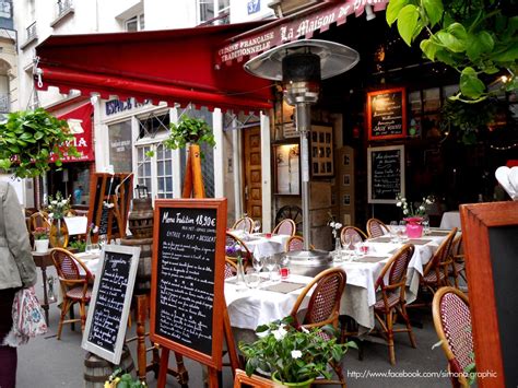 Bistrot Paris Paris Cafe Coffee Shop Red Kitchen