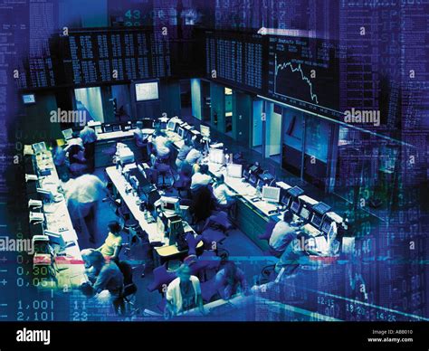 Trading Floor Hi Res Stock Photography And Images Alamy