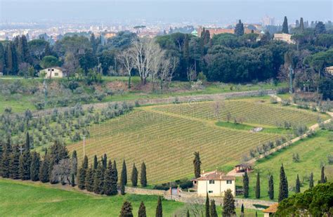 Settignano Is An Ancient Tuscan Town On A Hill With A Beautiful