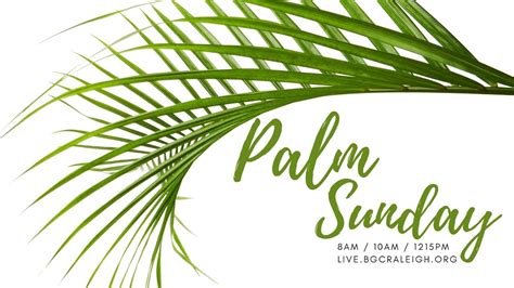 10am Worship Palm Sunday Youtube