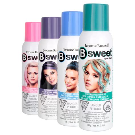 Jerome Russell B Sweet Spray Chalk Temporary Hair Color Pastels