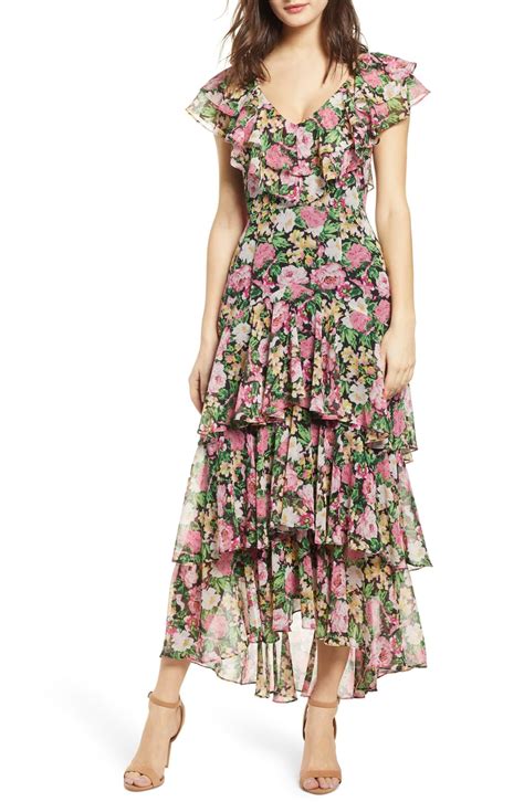 Wayf Chelsea Tiered Ruffle Maxi Dress Regular And Plus Nordstrom Best