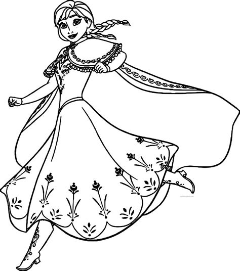 Tablette tablet kalemiyle prenses elsa boyama yaptım!! Karlar Ülkesi Frozen Anna Zıplama Boyama Sayfası - Sayfa ...