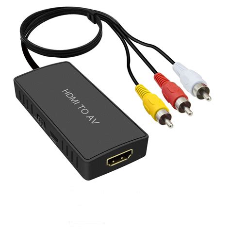 Buy Hdmi To Rca Converter Hdmi To Av Adapter Compatible For Apple Tv
