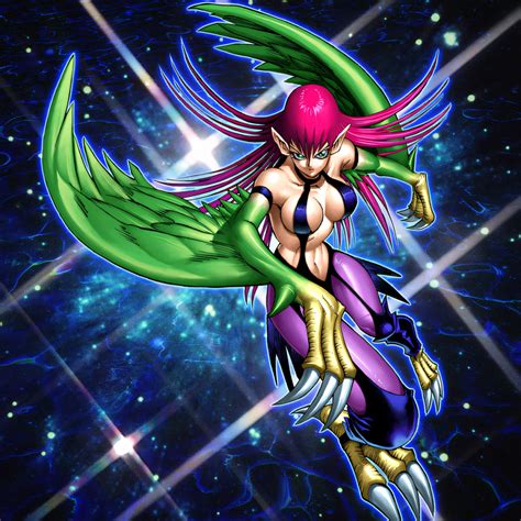 Harpie Lady 1 Lady Harpy Yu Gi Oh Duel Monsters Image By Konami