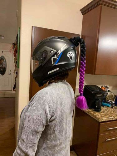 Helmet Ponytail