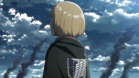 Pin By Madison Reichle On Aot Screenshots In 2020 Armin Attack On