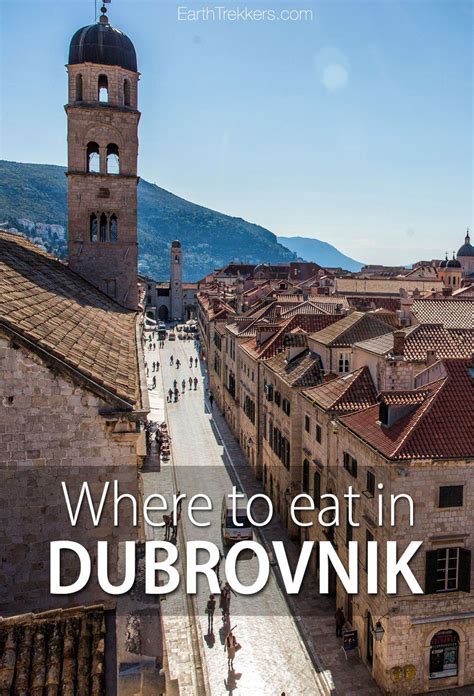 Where To Eat In Dubrovnik 10 Great Restaurants To Try Croatia Travel