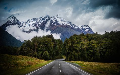 Cool wallpaper of road, image of mountain, landscape | ImageBank.biz