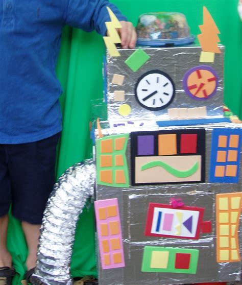 Cardboard Robot For Little Kids Instructables