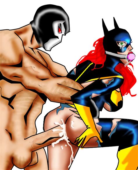 Rule 34 Bane Barbara Gordon Batgirl Batman Series Bondage Dc Dc