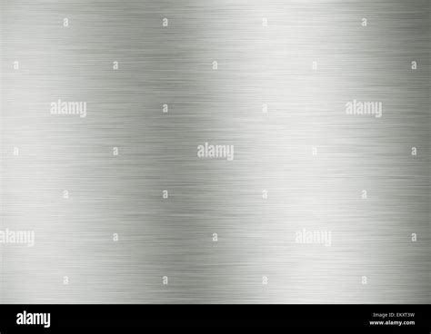 Brushed Silver Metallic Background Stock Photo Alamy
