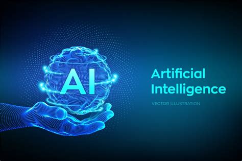 Premium Vector Ai Artificial Intelligence Logo In Hand