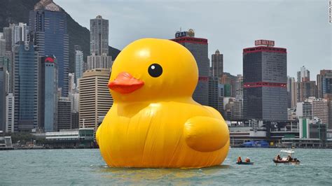 Hong Kong Giant Inflatable Rubber Duck