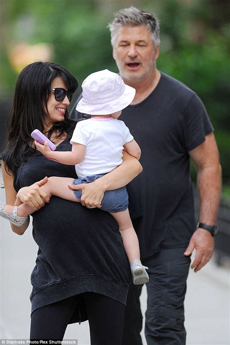 Alec And Hilaria Baldwin Take Daughter Carmen To The Park For Some Carnival Attractions Daily