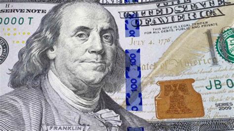Blue Money Federal Reserve Says Redesigned 100 Bill Will