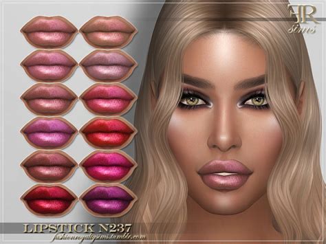Frs Lipstick N237 By Fashionroyaltysims At Tsr Sims 4 Updates